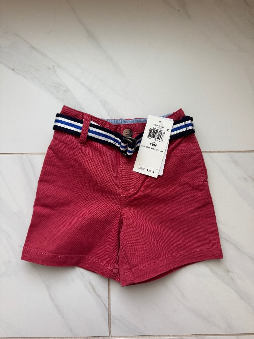 Ralph Lauren 18 month red short